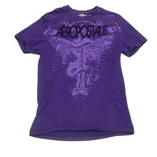 Usado, Camiseta gráfica unissex Aeropostale roxa Y2k 2000’s tamanho grande comprar usado  Enviando para Brazil