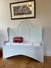 Pew style wooden for sale  MAIDENHEAD