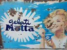 Insegna antica gelati usato  Pesaro