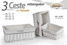 Set ceste vimini usato  Cittanova