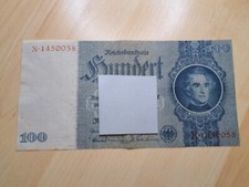 100 reichsmark reichsbanknote gebraucht kaufen 100 reichsmark reichsbanknote gebraucht kaufen  Nittenau