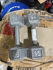 15lb pound dumbbell for sale  Blue Springs