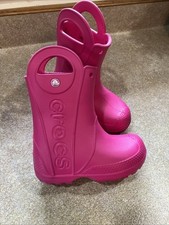 Kids crocs rain for sale  Marion