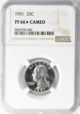 1951 washington quarter d'occasion  Expédié en Belgium