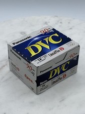 Panasonic DVC 60 Mini Qtd 5 DV fita cassete LP90 caixa aberta nunca usado comprar usado Panasonic DVC 60 Mini Qtd 5 DV fita cassete LP90 caixa aberta nunca usado comprar usado  Enviando para Brazil