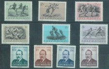 89978 lussemburgo francobolli usato  Milano