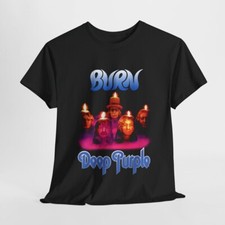 Usado, Camiseta Burn Deep Purple Album manga curta tamanho P a 5XL preta comprar usado  Enviando para Brazil