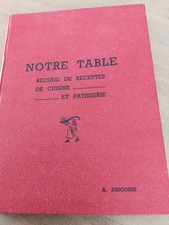 Table recueil recettes d'occasion  Florensac