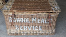 Vintage wicker basket for sale  KINROSS