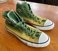 Green yellow converse for sale  OLDHAM