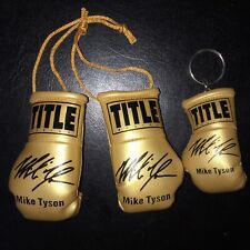 Mike tyson autographed for sale  LONDON