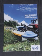 Bcs frontmähwerke prospekt gebraucht kaufen  Bergkirchen