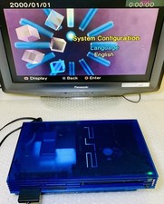 PlayStation PS2 SCPH-37000 Ocean Blue ~ CONSOLE GORDO ~ Reparo ~ JAPÃO comprar usado  Enviando para Brazil