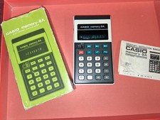 Vintage casio memory for sale  UXBRIDGE