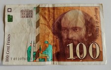 Banconota 100 franchi usato  Cusano Milanino