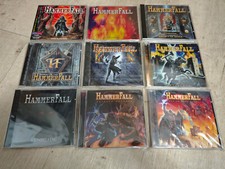 Lot 9 HAMMERFALL #1 Dream Evil Stormwind Stormwarrior Rhapsody Luca Turilli Rage comprar usado  Enviando para Brazil