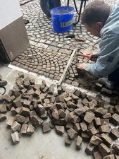Muschelkalk mosaikpflaster nat gebraucht kaufen  Unterbreizbach