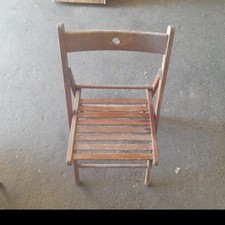 Sedia pieghevole vintage usato  Napoli