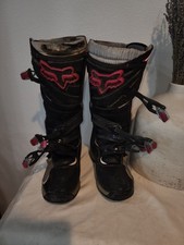Botas Fox Racing Comp 5 Motocross Preto Fuscia ATV Alto Tamanho Feminino 9 EUA 41 UE comprar usado  Enviando para Brazil