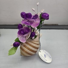 Seashell flower arrangement for sale  Brighton