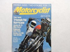 Motorcyclist april 1973 for sale  Phoenixville