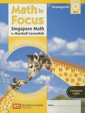 Student Edition, Book A Part 2 Grade K 2012 (Math in Focus: Singapore Math) comprar usado  Enviando para Brazil