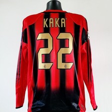 Camisa KAKA 22 AC Milan - Grande - 2004/2005 - Home Jersey manga longa comprar usado  Enviando para Brazil