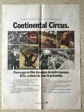 Continental circus affiche d'occasion  Nancy-