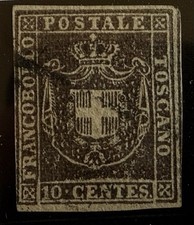 Francobolli antichi stati usato  Firenze