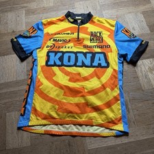Camiseta manga longa Kona Factory Team vintage anos 90 MTB ciclismo média grande 1/4 zíper comprar usado Camiseta manga longa Kona Factory Team vintage anos 90 MTB ciclismo média grande 1/4 zíper comprar usado  Enviando para Brazil
