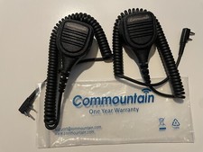 Rádios Baofeng compatíveis com microfone Commountain Heavy 2 alto-falantes BF-F8HP BF-F9 UV-82.. comprar usado  Enviando para Brazil