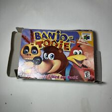 Banjo-Tooie Nintendo 64 N64 Caja Solo Auténtico Estado Áspero Pero Barato LEER segunda mano  Embacar hacia Argentina