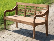 Gartenbank teak premium gebraucht kaufen  Neuss