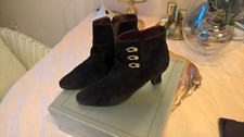 Stiefeletten schwarz leder gebraucht kaufen  Berlin