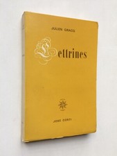 Julien gracq lettrines d'occasion  Paris XVII