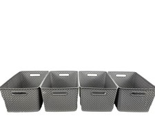 stackable baskets plastic for sale  Naperville