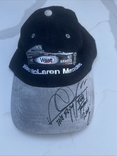 Mika häkkinen signed for sale  NORTHAMPTON