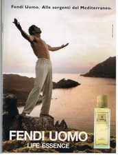 Pubblicità 1998 fendi usato  Imperia
