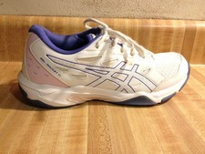 Tênis Asics Feminino 8M Gel Rocket 11 Couro Branco Top Baixo com Cadarço comprar usado Tênis Asics Feminino 8M Gel Rocket 11 Couro Branco Top Baixo com Cadarço comprar usado  Enviando para Brazil
