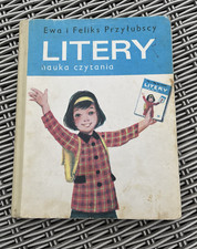 Vintage „Litery Nauka czytania” Ewa i Feliks PRZYŁUBSCY, rok wydania 1978? na sprzedaż  Wysyłka do Poland