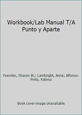 Workbook/Lab Manual T/A Punto y Aparte, usado comprar usado  Enviando para Brazil
