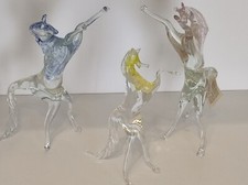 Cavalli sculture vetro usato  Palermo