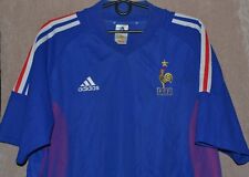 Camiseta deportiva de la selección nacional de Francia 2002 2003 2004 Adidas talla L kit segunda mano  Embacar hacia Argentina