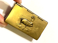 Usado, Raro incomum antigo novidade porco e trevo de 4 folhas caixa estojo selo duplo comprar usado Usado, Raro incomum antigo novidade porco e trevo de 4 folhas caixa estojo selo duplo comprar usado  Enviando para Brazil