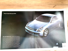 Infiniti g35 frameable for sale  PRESTON