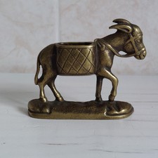 Vintage brass donkey for sale  KETTERING