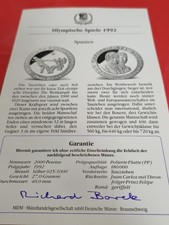 Silbermünze lympische spiele gebraucht kaufen  Schöneiche