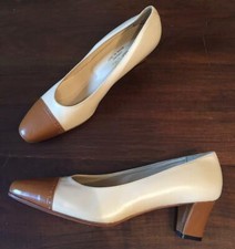 Scarpe decollete bicolore usato  Fagagna