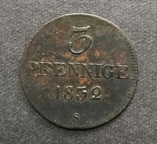 Sachsen pfennige 1832 gebraucht kaufen  Chemnitz