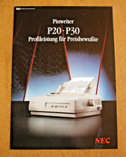 Nec pinwriter p20 gebraucht kaufen  Gifhorn